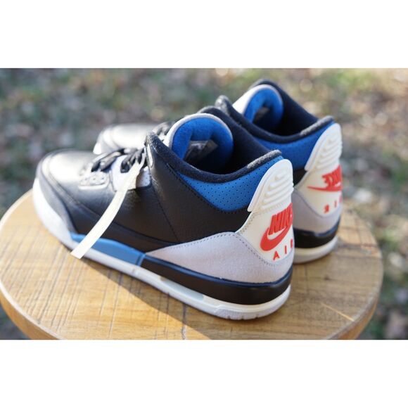 Jordan 3 Rare Air Blue Black Grey 7Y NWT READ - Picture 2 of 7